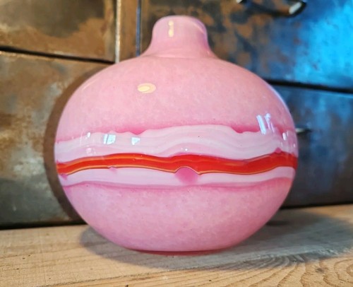 Vase boule verre soufflé - vase,