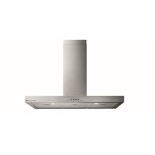 Hotte décorative inox