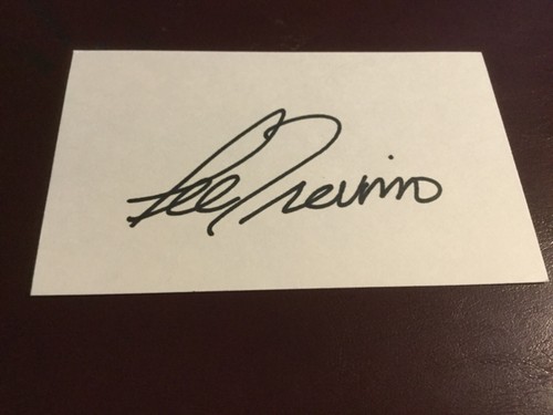 Lee trevino golf - golf, autograph