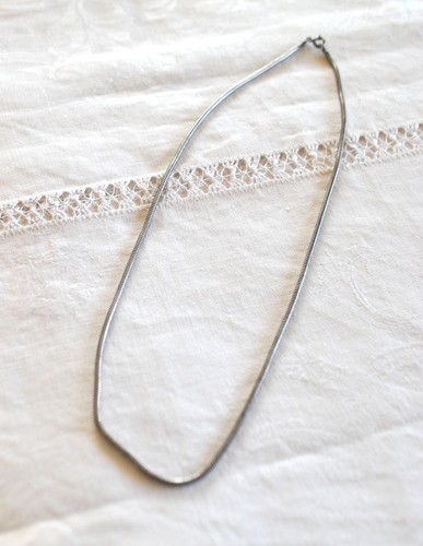 Collier vintage plaqué - collier,