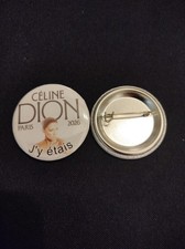 Badge Céline Dion " J'y