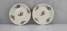 2 plats creux en porcelaine