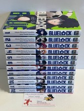 Lot Mangas Blue Lock Tomes 1 à 12 Yusuke Nomura Kaneshiro Pika Shonen PSG TBE