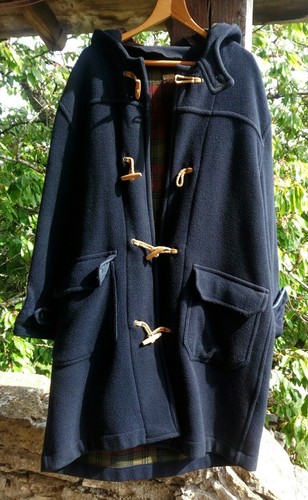 Duffle coat laine bleu - , marine