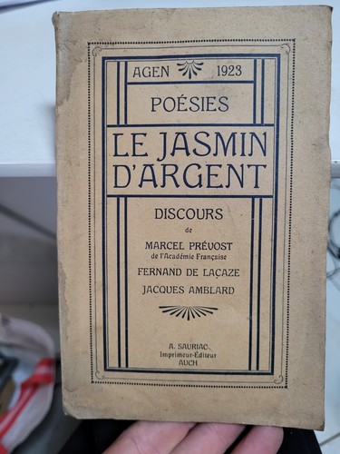 Poesies jasmin argent - jasmin, d'argent