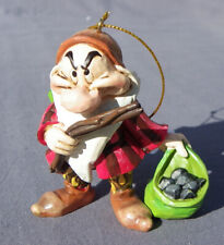 grincheux grumpy BLANCHE NEIGE Ornement ORNAMENT Disney JIN SHORE ENESCO A9042