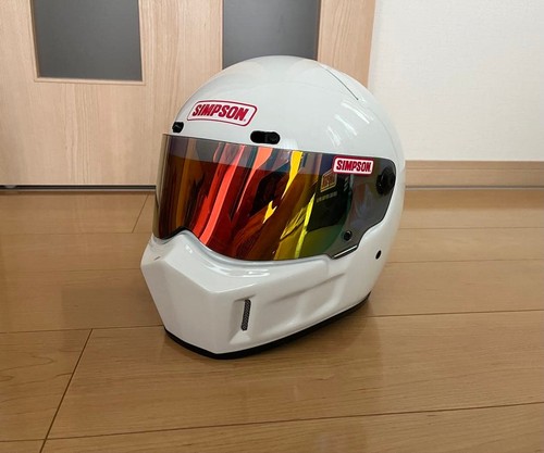Casque intégral simpson blanc - simpson,