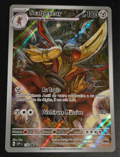 Carte pokémon scalpereur svp - carte,