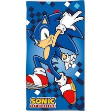 Serviette Drap De Bain Plage, Piscine Microfibres Sonic - Bleu