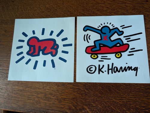 Vintage pair keith haring - pair, of
