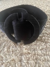 Large Ceinture Noire en soie de CHRISTIAN LACROIX   T 80