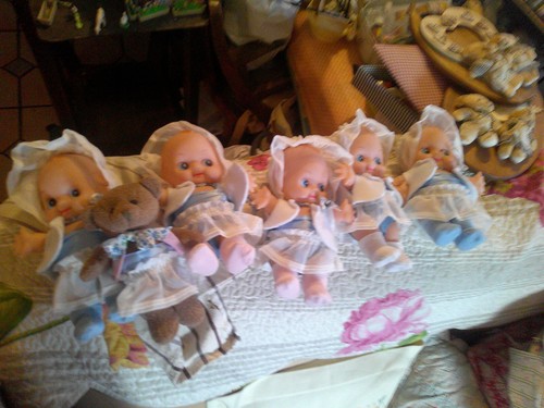 Poupees kewpie quintuplees - poupees,