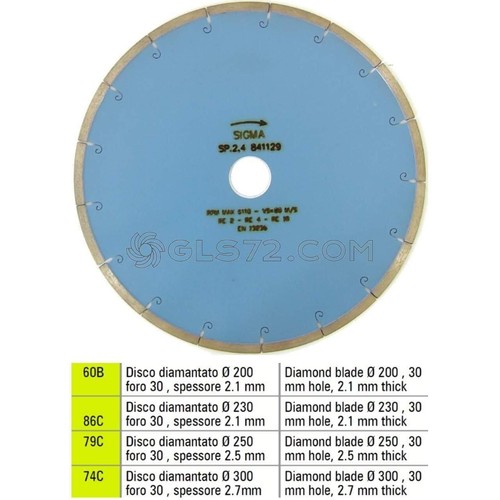 Disque diamant grès - diamant,