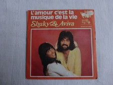 shuky et aviva-l'amour c'est la musique de la vie-SP 45 tours