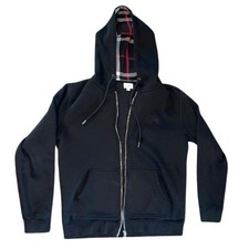 Sweat à capuche Zip Burberry noir