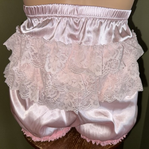 Glossy pink satin - glossy, w