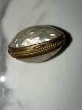 Boîte à Chapelet Œuf Nacre