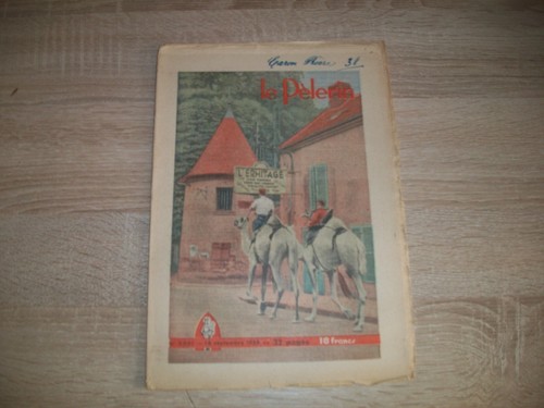Ancien journal pèlerin - le,