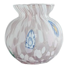 Vase En Verre Murano Fait Main
