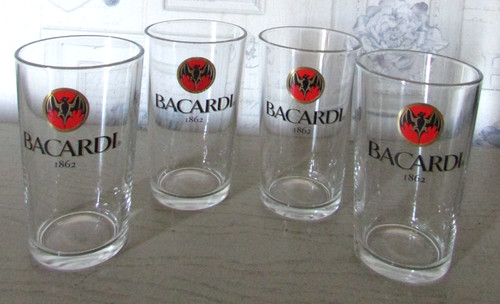 Ensemble verres bacardi - de, 4