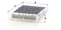 Filtre habitacle sous la - filtre,