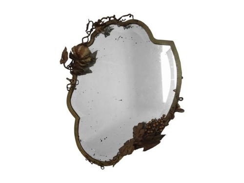 Miroir fer forgé 1900