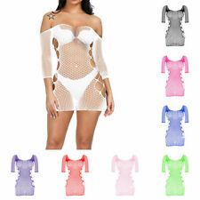 Lingerie Babydoll Vêtements De Nuit Pyjama Robe Chemise Extensible Body  /