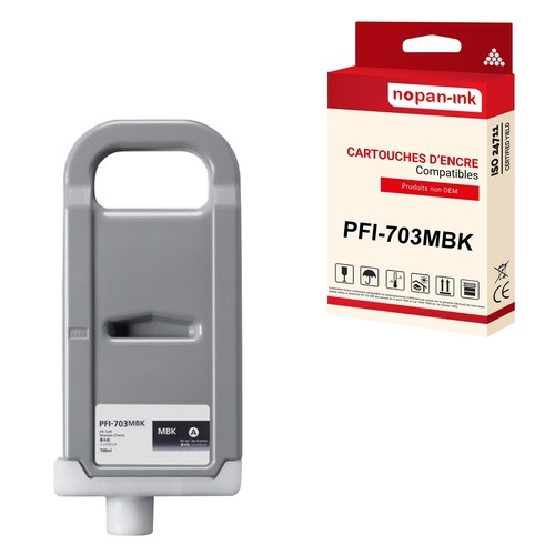 Cartouche canon pfi 703mbk - canon, pfi-703mbk