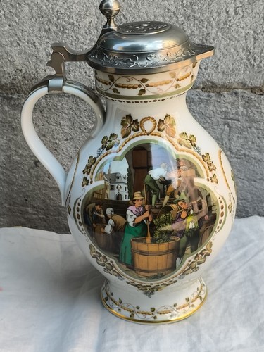 Pichet porcelaine allemande - porcelaine,