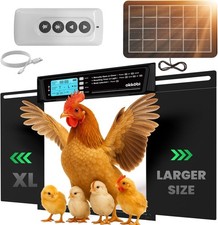 Porte Poulailler Automatique XL - Solaire, Poule, DINDE, Okkobi XL