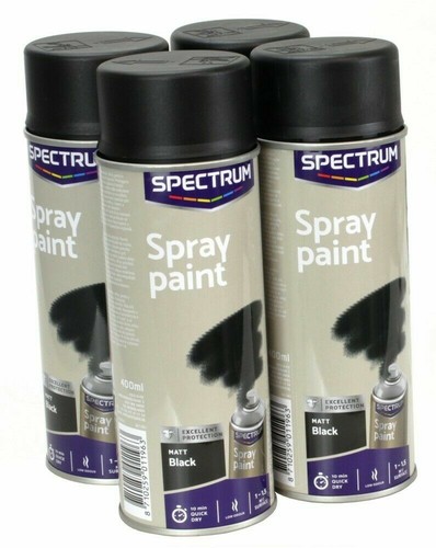 Lot bombes peinture - peinture, noir
