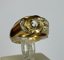 Bague ancienne jaune 18 - jaune,