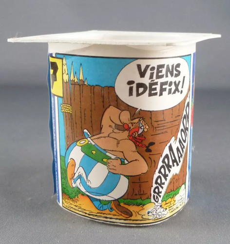 Asterix pot de yoghourt - pot,