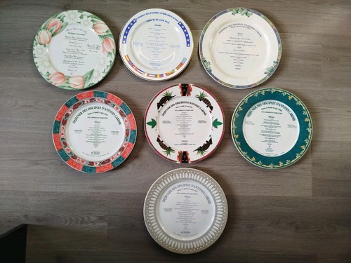 Assiettes menu déjeuner - assiettes,
