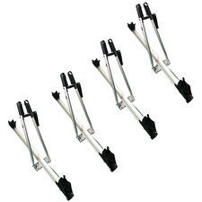 4 X Amos Porte-Vélo De Toit