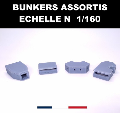 Lot bunkers assortis - +++,