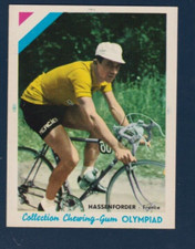 CYCLISME carte cycliste ROGER HASSENFORDER Collection chewing-gum OLYMPIAD