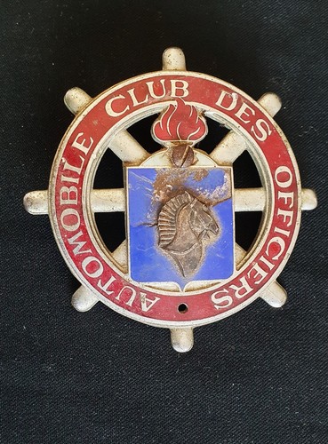 Plaque email automobile - -, club