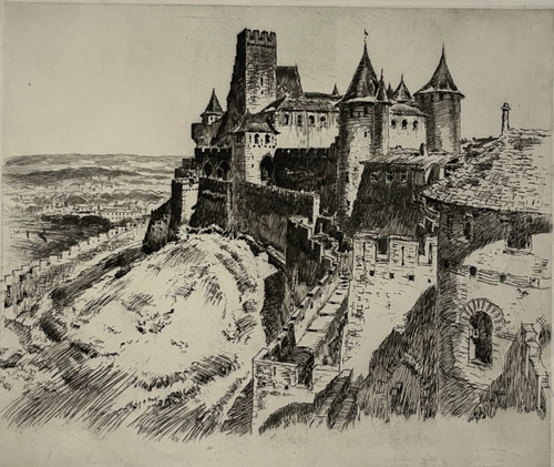 Cite carcassonne georges gobo - cite,