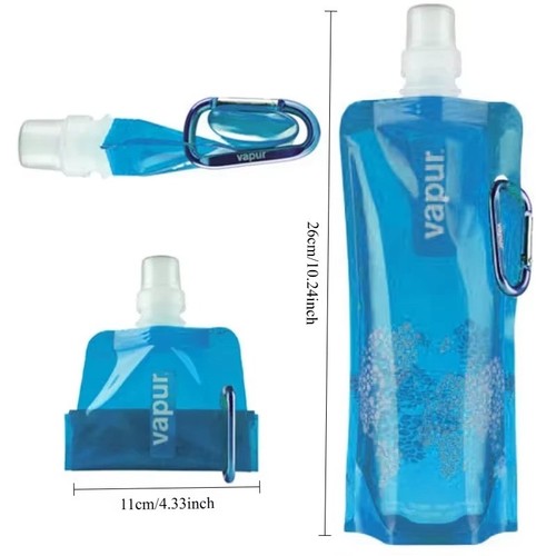 Gourde pliable bouteille eau - gourde,