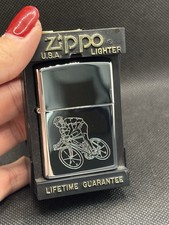 Ancien Briquet Essence ZIPPO Vélo Triathlon Cyclisme