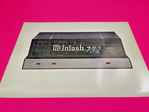 Mcintosh mc752 vintage photo - mc752,