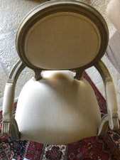 chaises salon classiques tissu