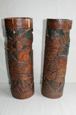 2 grands pots à pinceaux