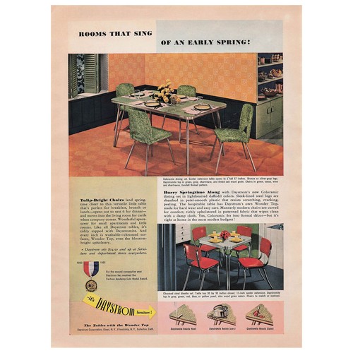 Daystrom chrome formica - daystrom,
