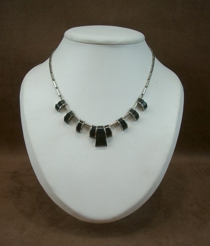 Collier art déco - déco, galalite