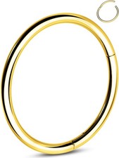 20G Or Piercing Nez Acier