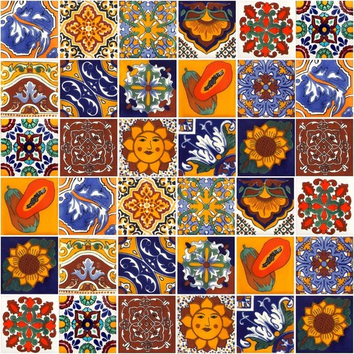 Carrelage mural mexicain - mural,