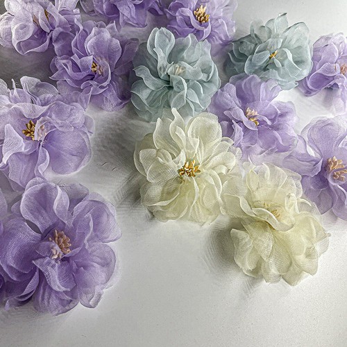 4pcs brillant dentelle tulle - dentelle,