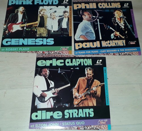 Lot 3 laserdisc pink - lot, .de
